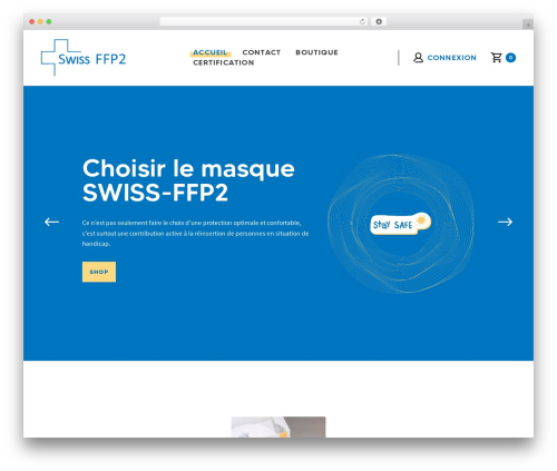 WordPress theme Pro - swiss-ffp2.ch