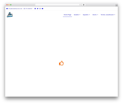 Attesa WordPress theme - basketasciano.net Attesa WordPress theme - basketasciano.net