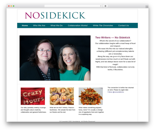 Basic Simplicity WP theme - nosidekick.com Basic Simplicity WP theme - nosidekick.com