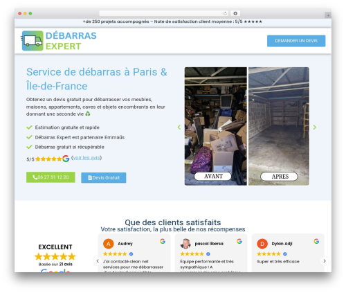 Elementor pro 2 WordPress plugin - debarras-expert.com