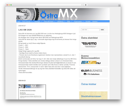 Responsive Pro WordPress theme design - ostramx.org