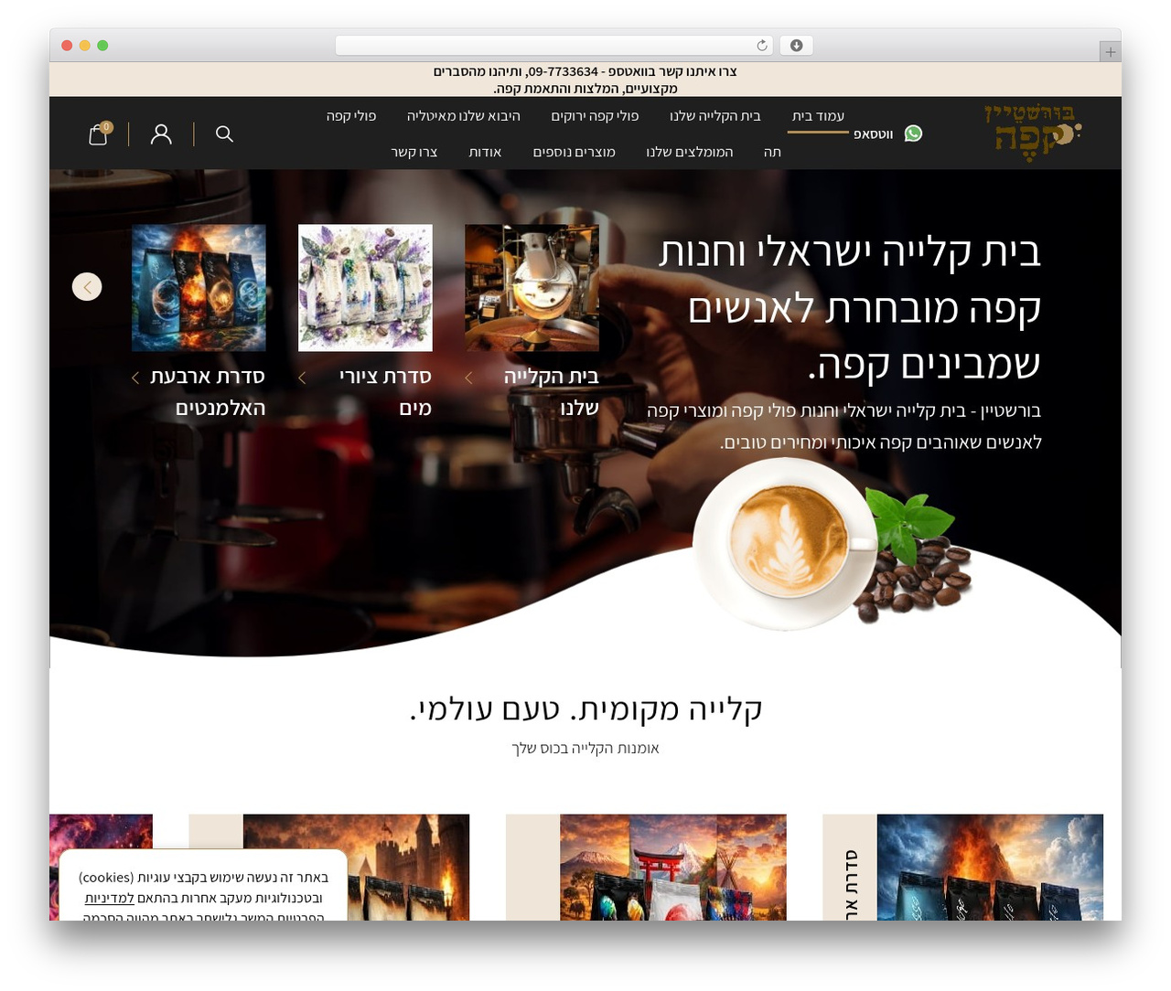 Theme WordPress Matat - bursteinstore.co.il