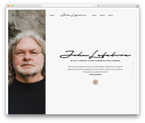 Sonaar music pro WordPress plugin - johnlefebvre.com
