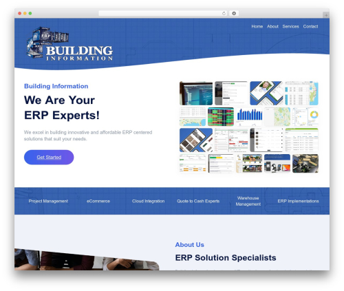 BINFO WordPress theme - building-info.com
