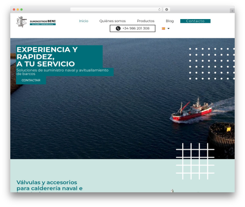 GeneratePress WordPress theme - suministrosbeni.com