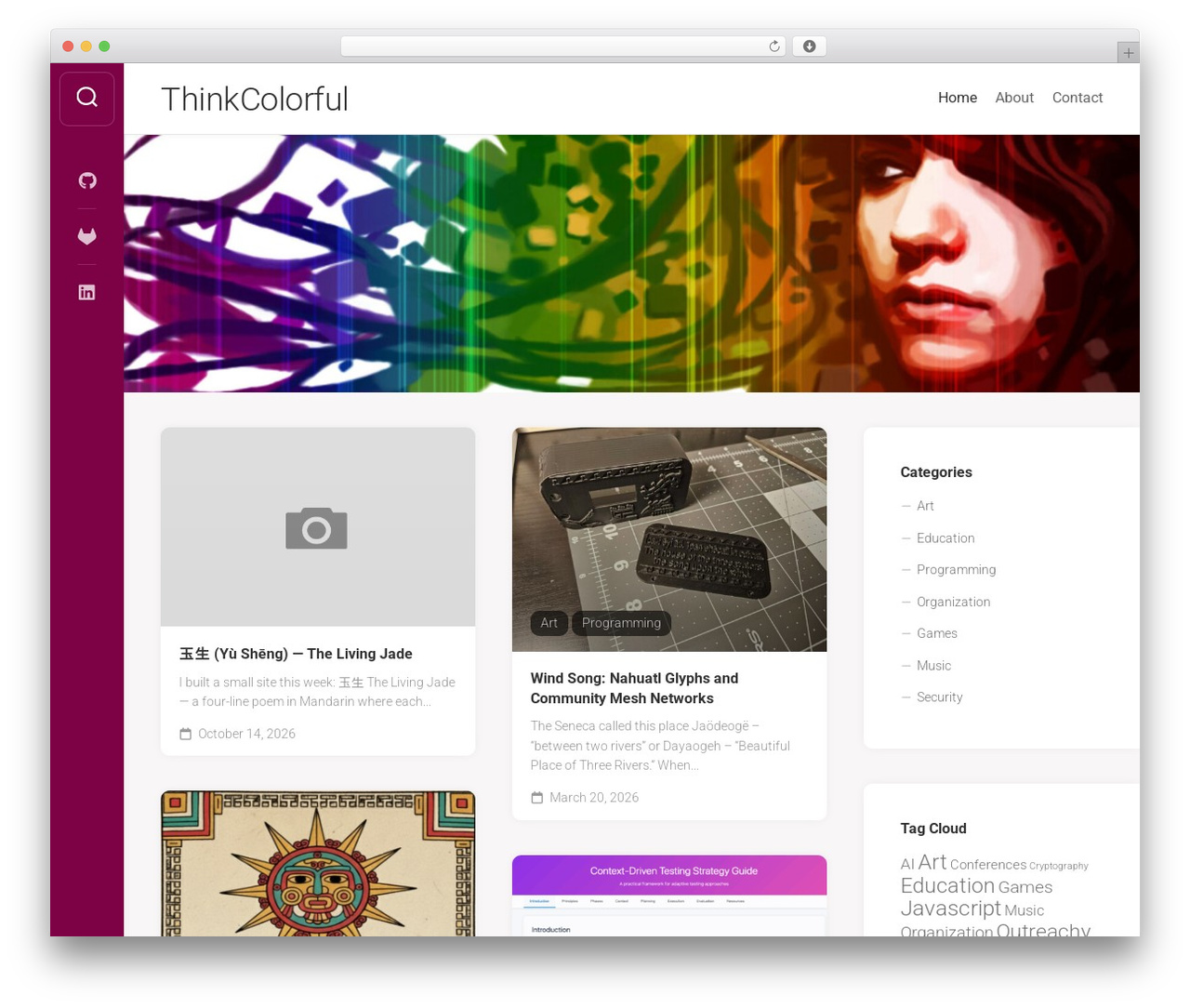 Gridzone theme WordPress - thinkcolorful.org