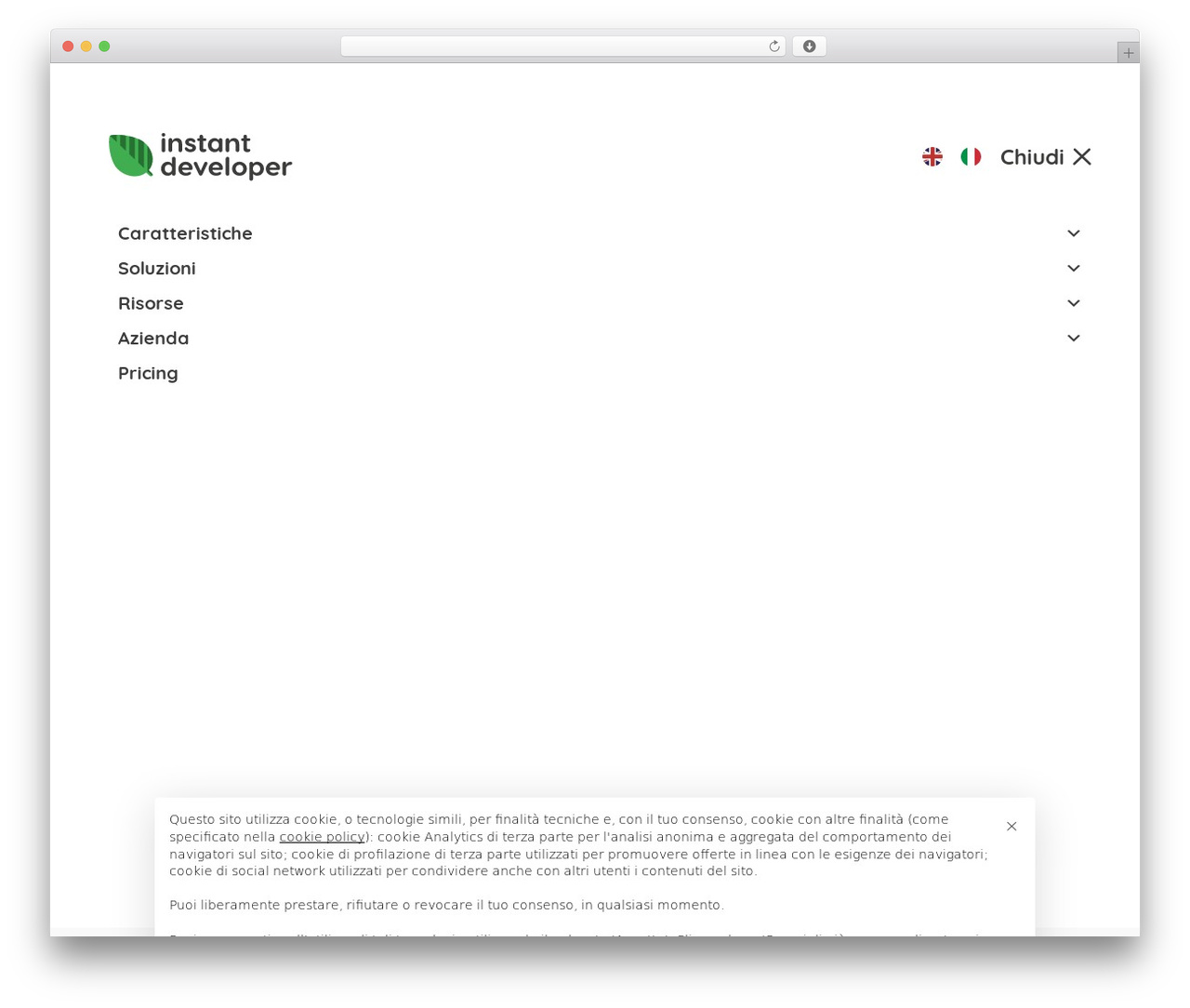 Instant Developer theme WordPress - instantdeveloper.com