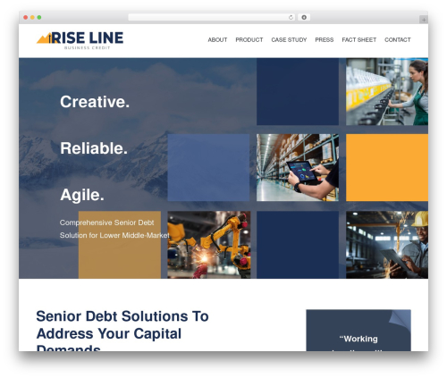 Sinatra Child - Riseline WordPress theme - riselinebc.com