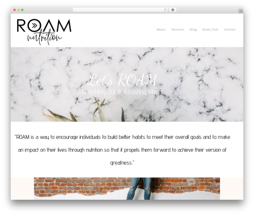 Theme WordPress Daydream - njroams.com