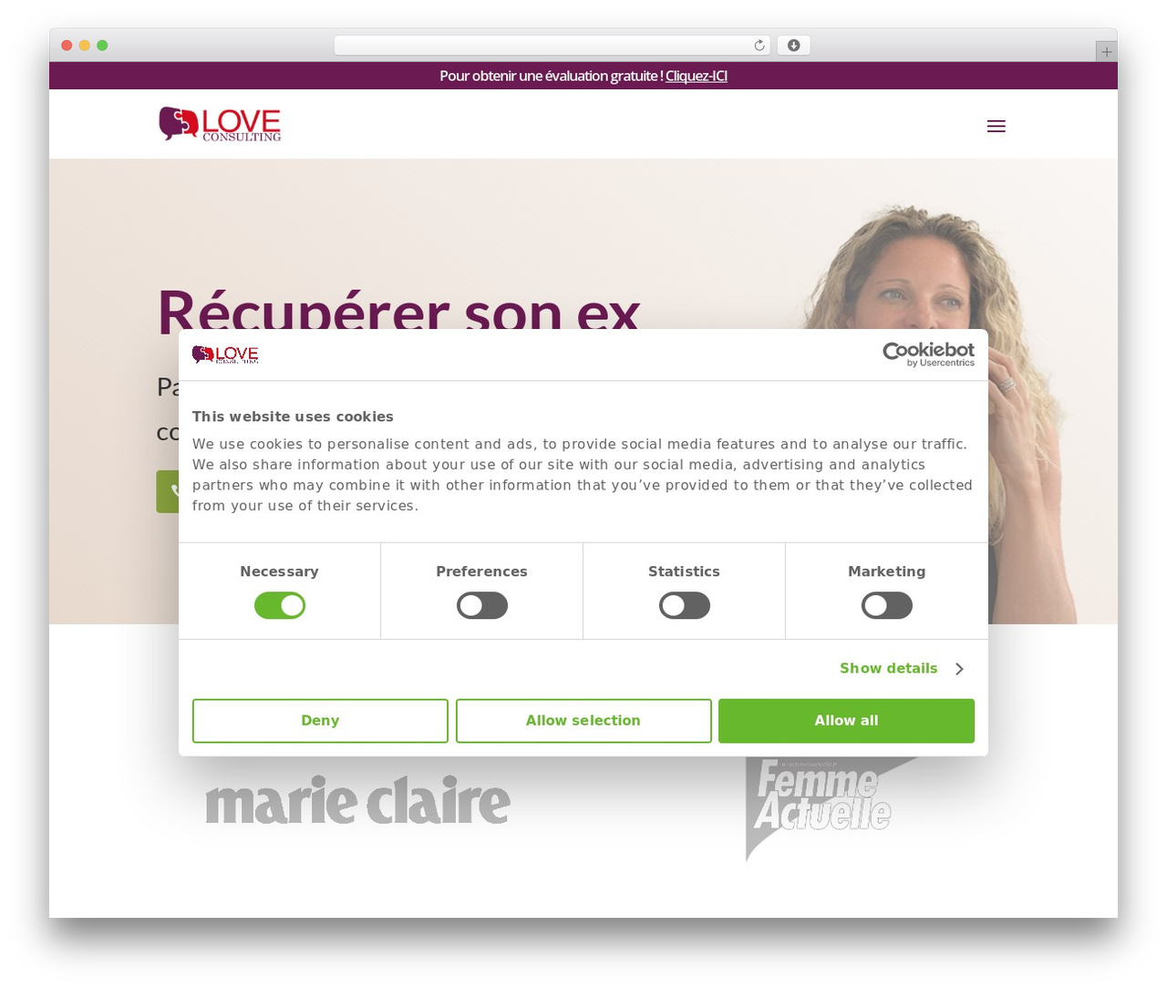 Theme WordPress Divi - love-consulting.fr