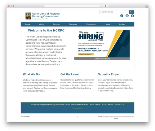 Theme WordPress Responsive Pro - ncrpc.org