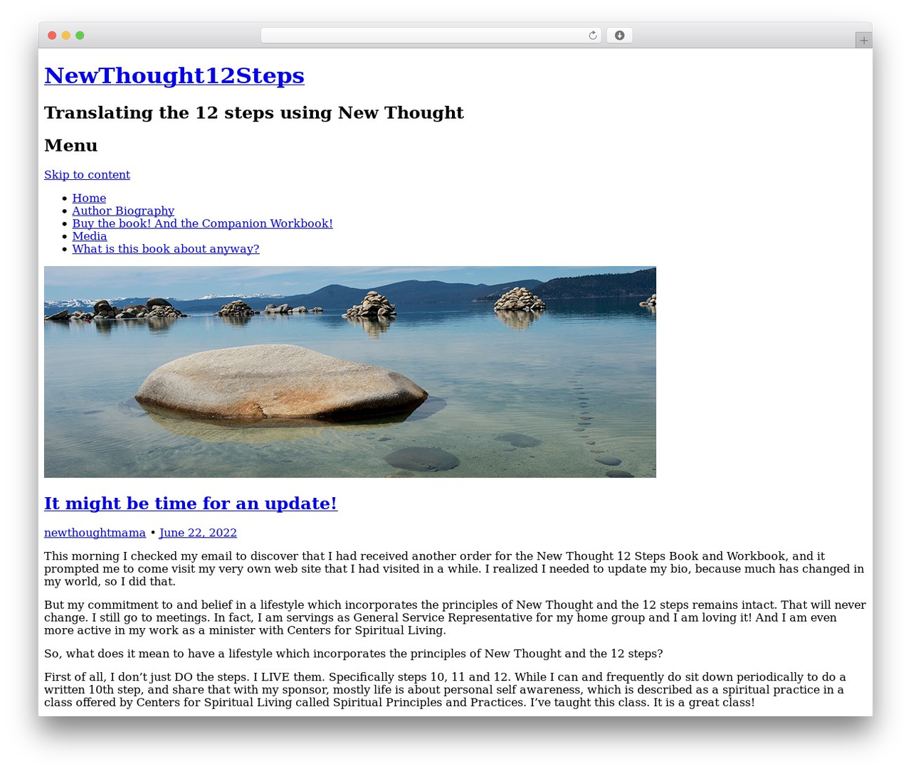 WordPress theme Tiny Forge - newthought12steps.com WordPress theme Tiny Forge - newthought12steps.com