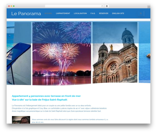 WordPress theme Agama - panoramafrejus.com