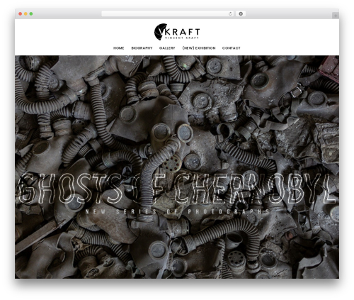 WordPress website theme Borano - vincentkraft.com