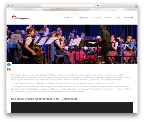 Sticky social link WordPress plugin - mv-owingen.de