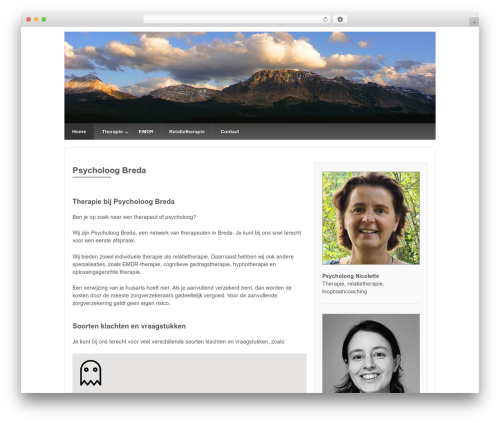 Best WordPress theme Responsive Pro - bredapsycholoog.com