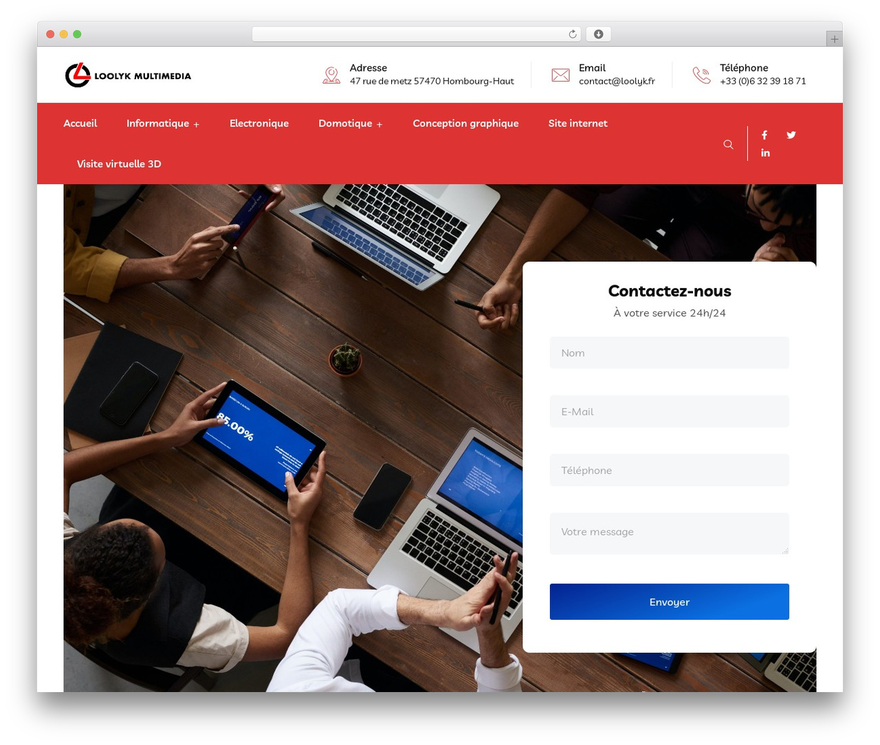 Braintech WordPress theme design - loolyk.fr Braintech WordPress theme design - loolyk.fr