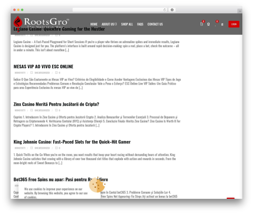 CiyaShop best WordPress theme - rootsgro.com