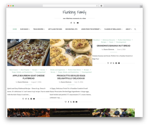 soledad WordPress theme - flunkingfamily.com