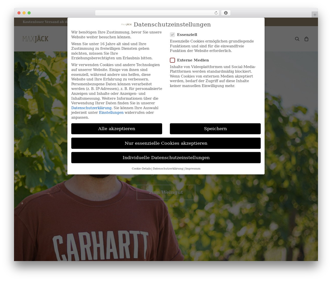 Uncode WordPress theme design - weingut-max-jaeck.de Uncode WordPress theme design - weingut-max-jaeck.de