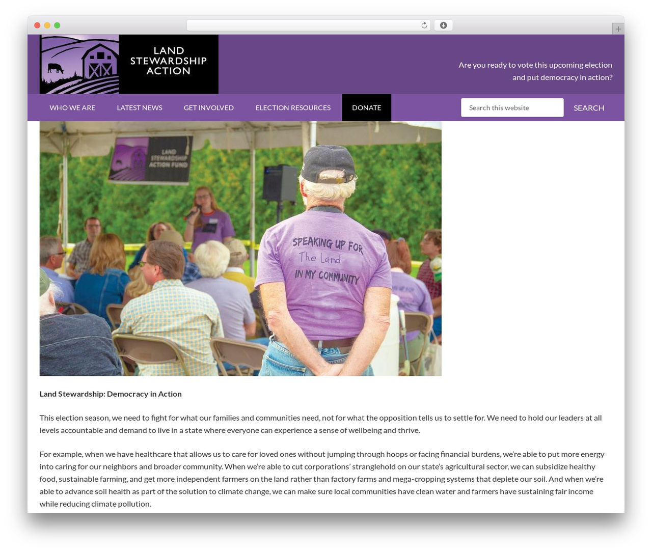 WordPress theme Outreach Pro - landstewardshipaction.org WordPress theme Outreach Pro - landstewardshipaction.org