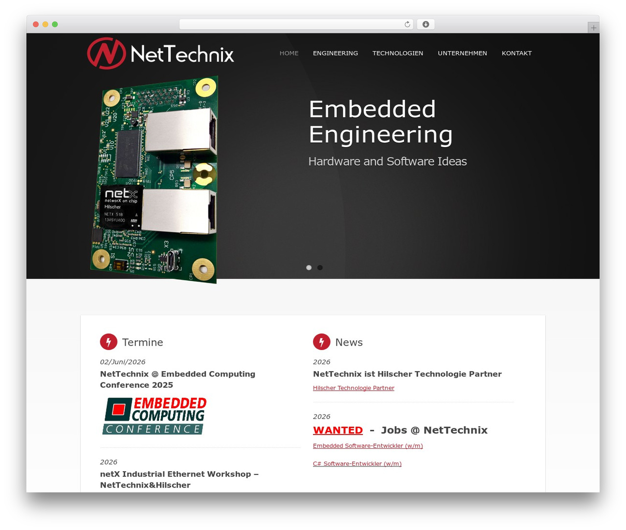 WordPress theme The Developer - nettechnix.at