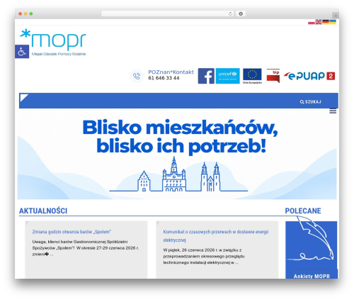 WP theme LabtechCO - mopr.poznan.pl
