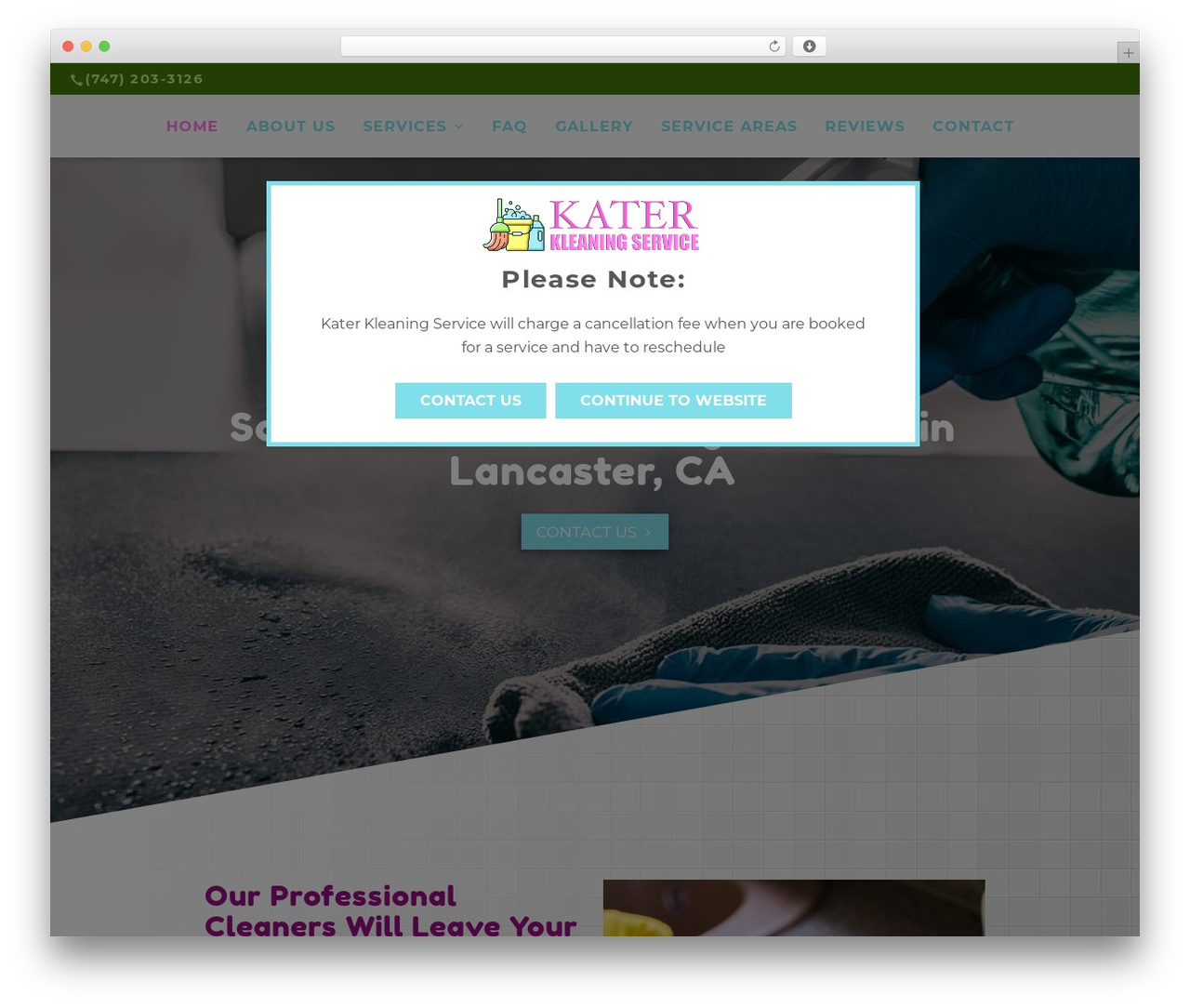 Beacon Theme WordPress theme - kater2ukleaning.com