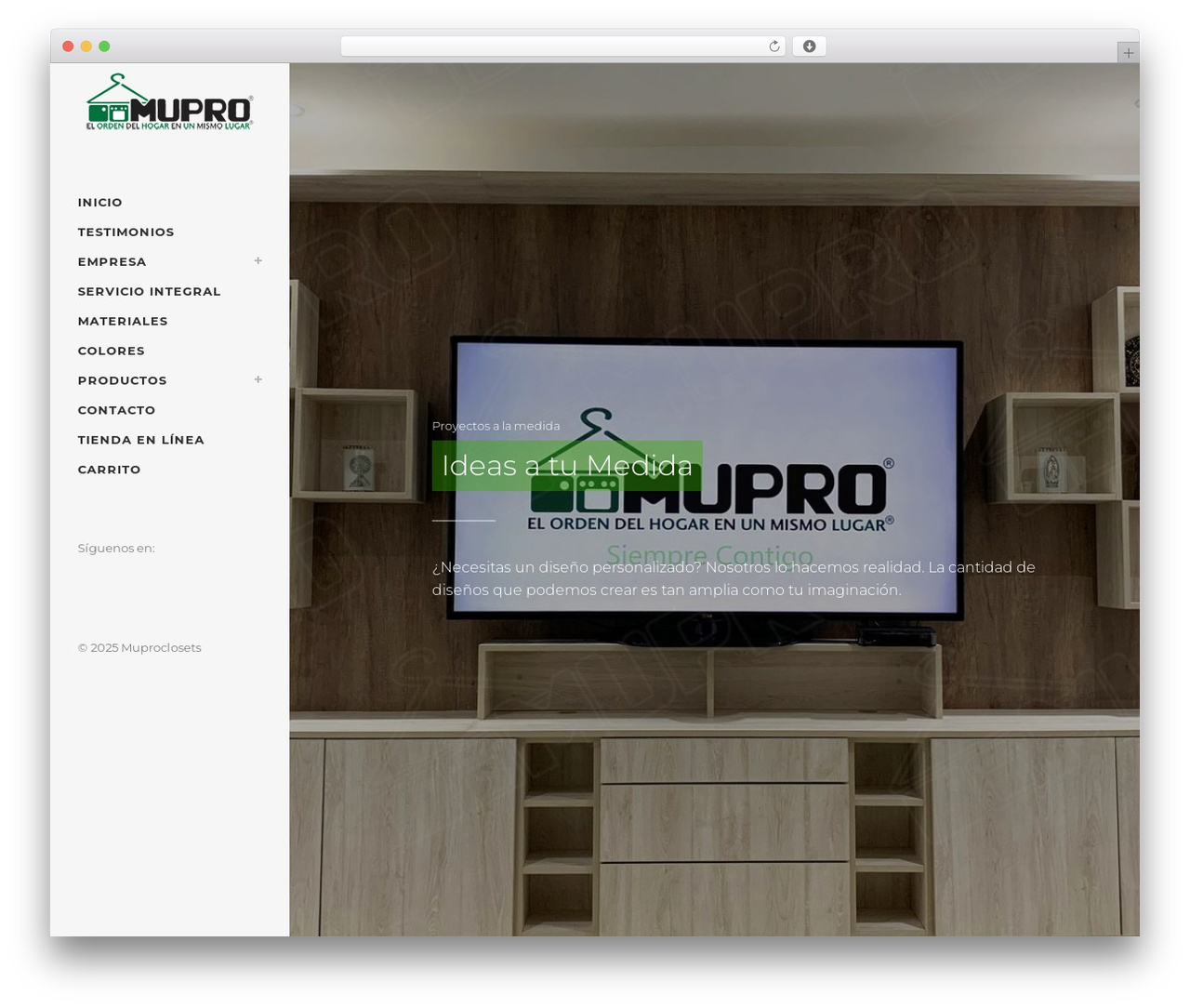 Bridge theme WordPress - muproclosets.com Bridge theme WordPress - muproclosets.com