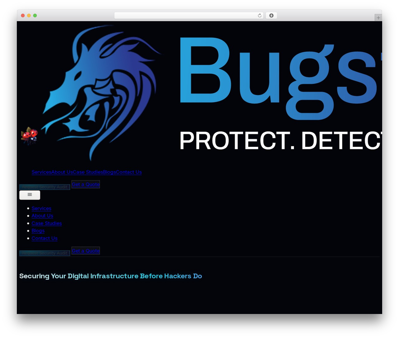 Bugstrix WordPress theme - bugstrix.com Bugstrix WordPress theme - bugstrix.com