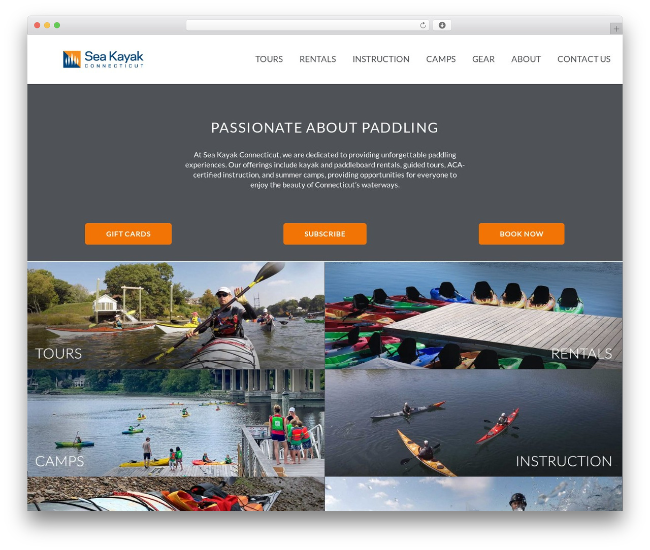 Theme WordPress Dendrite - seakayakct.com