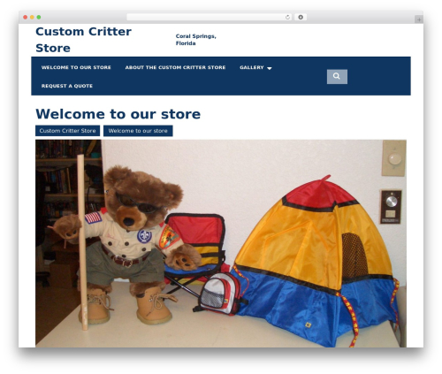 Theme WordPress Multipurpose Startup - customcritterstore.com