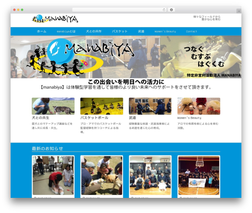 wp-dcafe WordPress theme - npomanabiya.org