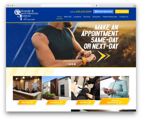 Backyard Theme WordPress theme design - osinb.com