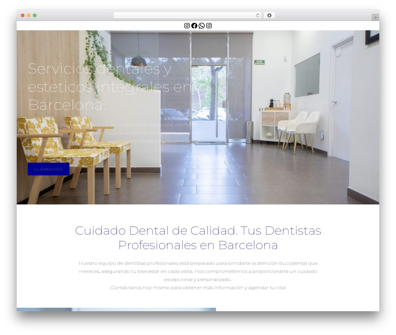 Constructor WordPress theme - mbdent.es