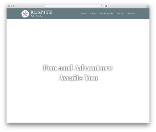 Yacht cya WordPress plugin - charterrespiteatsea.com