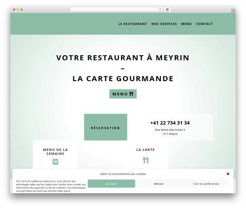 Floating Button (floating-button) free WordPress plugin - lacartegourmande.ch