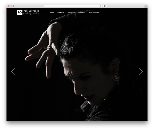 Framed WordPress theme - francarrasco.com