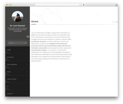 Hubble theme WordPress - lynngovaert.com