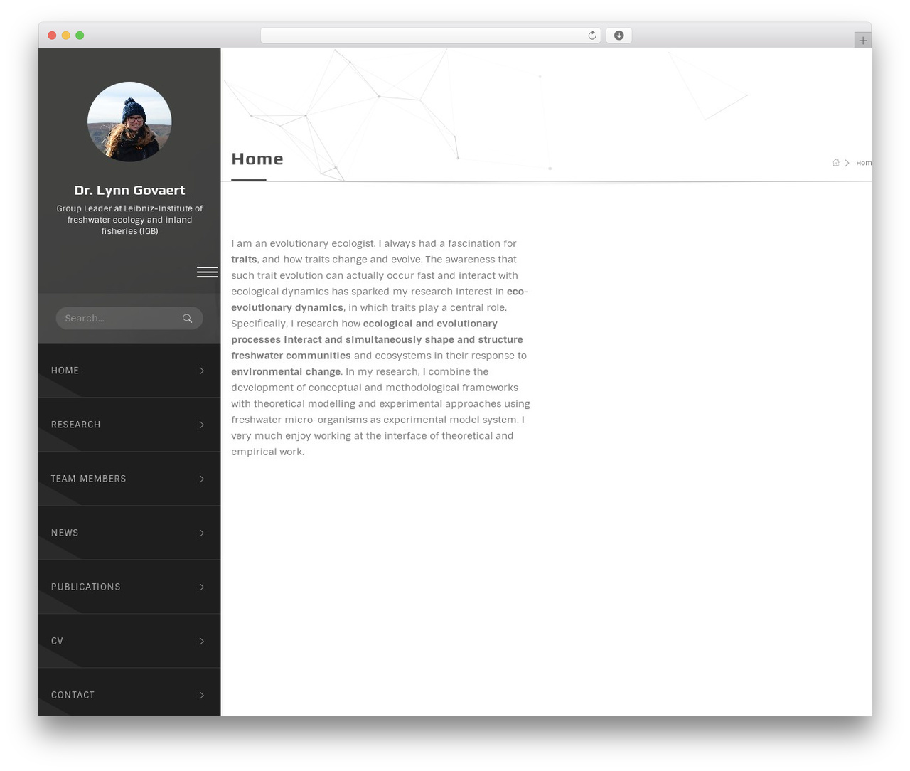 Hubble theme WordPress - lynngovaert.com