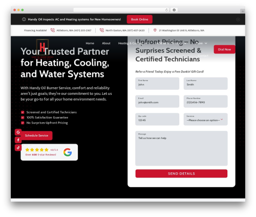 My Reviews (my-reviews) free WordPress plugin - handyheatingandcooling.com