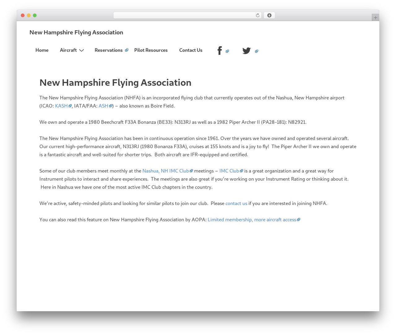 Responsive WordPress theme - nhflying.com Responsive WordPress theme - nhflying.com