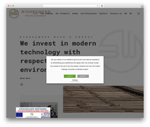 ToastedWeb WordPress theme - bionrgwood.com