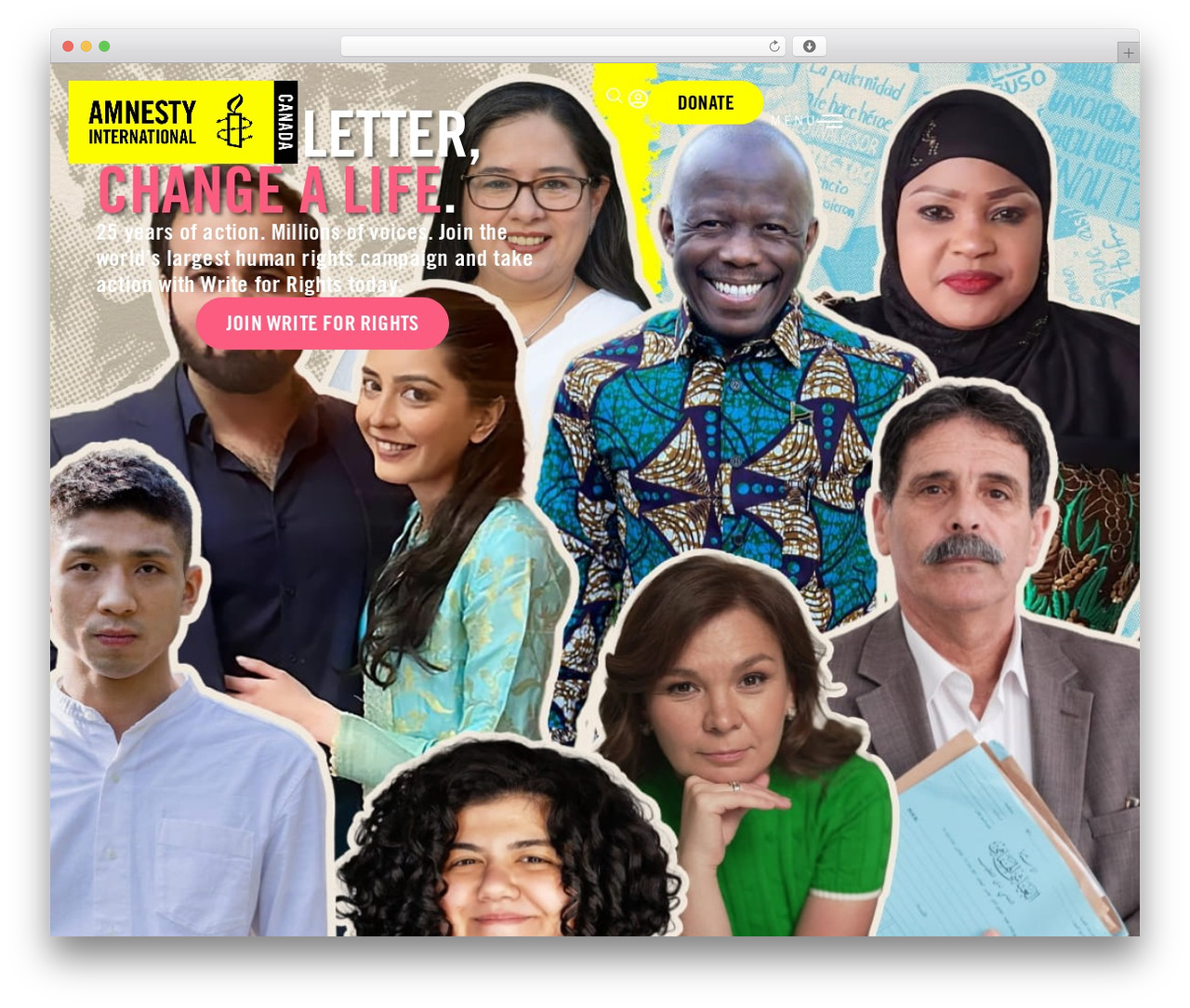 WordPress theme Hello Elementor - amnesty.ca