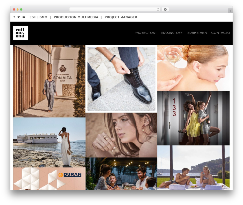 WordPress theme Skylab - anamayrata.com