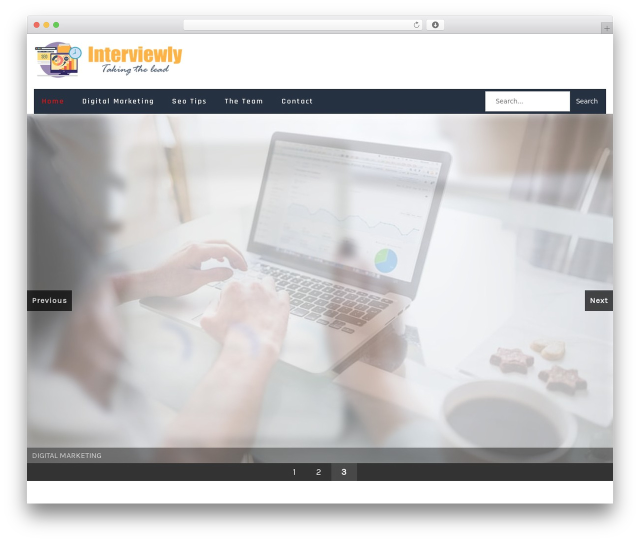 Theme WordPress Fixup Lite - interviewly.com