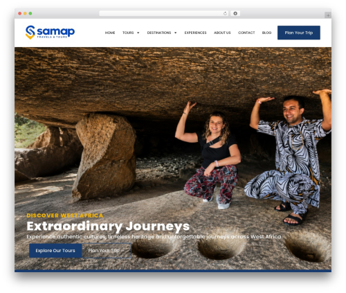 Tour Operator WordPress theme - samaptravels.com