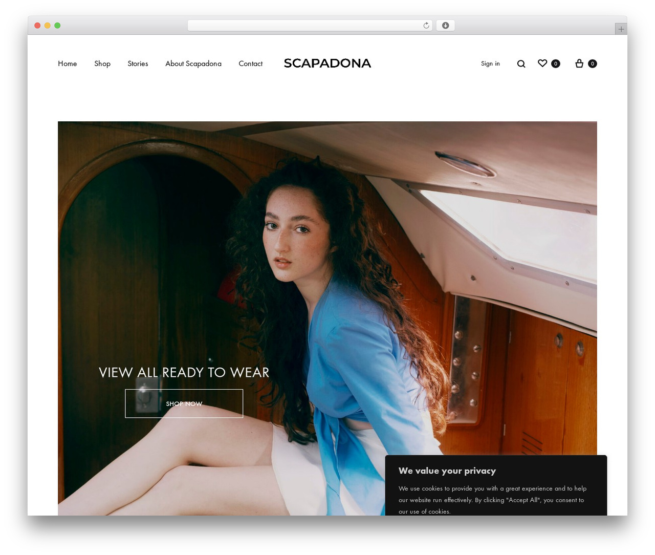 WordPress theme Konte - scapadona.com