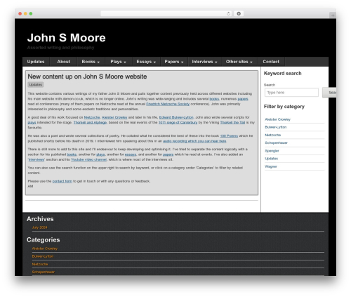 Asteroid theme WordPress - johnsmoore.co.uk Asteroid theme WordPress - johnsmoore.co.uk