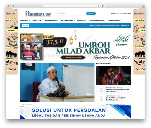 BloggingPro WordPress blog theme - rambukota.com